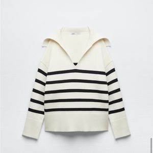 Zara Striped Knit Sweater in size XS